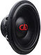 DD Audio Sl715 D2 Subwoofer Αυτοκινήτου 3" 1000W RMS