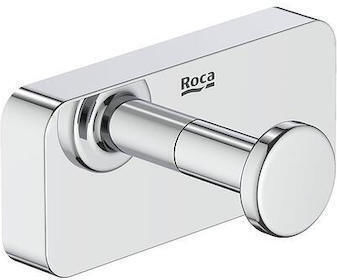 Roca Sonata Cârlig De Baie Simplu Cu Șuruburi 7.1x3.2cm Argintiu