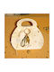 LiebeQueen Handmade Hanging Lucky Charm with Wishes Gold 1pcs