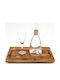 Best Man Set Wooden / Metallic / Crystal Rose Gold 3pcs