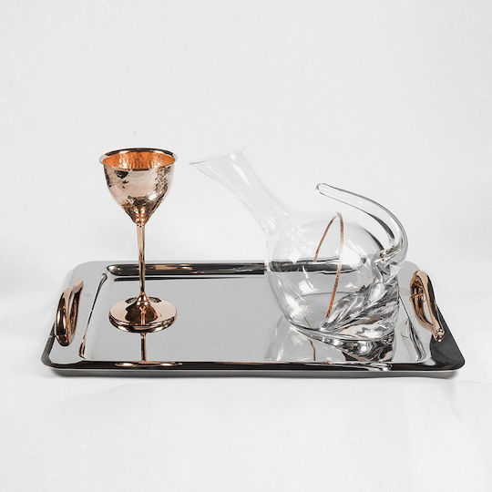 Set Naș Gilt / Inox Roz 3buc