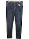 Blugi de damă cu croială skinny Blue Denim - Blue Navy