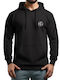 Sweatshirt mit Kapuze Black