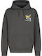 Sweatshirt with Hood Dark Grey