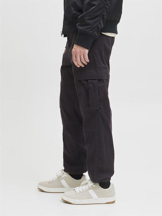 Trousers Cargo in Relaxed Fit Black