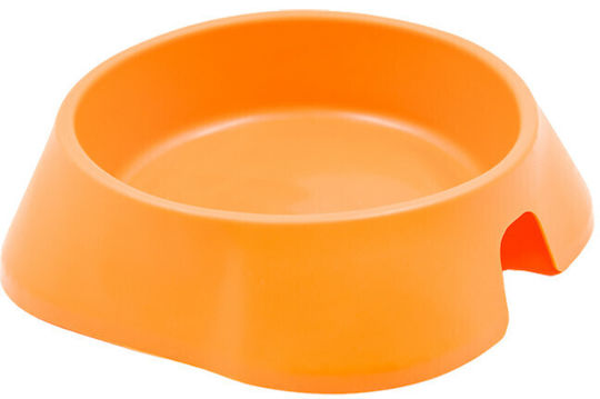 Fiboo Μπολ Φαγητού & Νερού για Σκύλο 400ml σε Πορτοκαλί Χρώμα