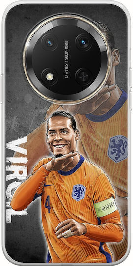 Euro 2024 Virgil Van Dijk Honor Magic 7 Lite 5g TPU Flexibil Silicon Transparent
