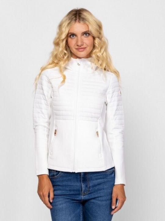 Damen Softshell Jacke Beige