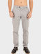 Hose Elastisch in Schlanker Passform Light Grey