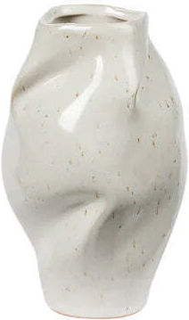 Broste Copenhagen Ceramic Vase Gray Diameter 9xHeight 14cm