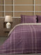 Sunshine Bettbezug Baumwolle Einzelbett 170x250 Feelings 2066 Mauve