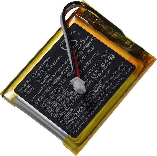 Battery Baby Monitor Lionelo Babyline 7.1 Type Gsp623745 1100mah/4wh