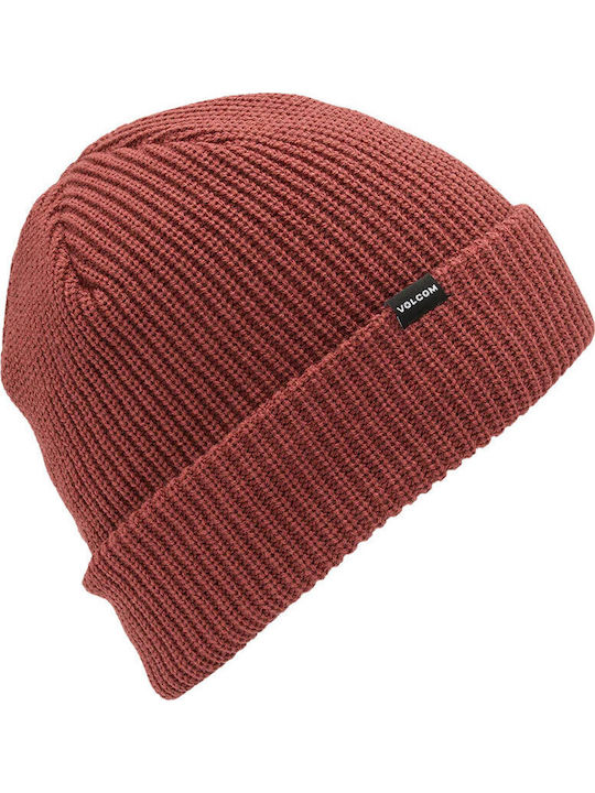 Beanie Beanie Knitted in Red color