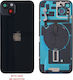 Καπάκι Μπαταρίας Battery Cover + Camera Lens + Μαύρο για iPhone 14