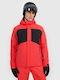 4F M0791 Men's Ski & Snowboard Jacket Red 4FWAW25TTJAM0791-62S
