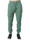Cargo Sweatpants with Elastic Pistachio