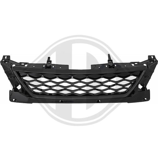 Front Bumper Mask Seat Leon 5f 2017-2020 Look Cupra R Black 7433349