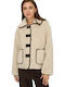 Damenmäntel Damen Teddymantel Beige