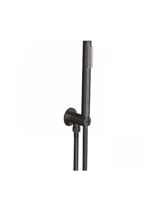 Cora Built-in Mixer & Supply Set for Shower Inox