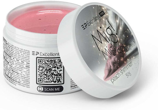 Excellent Pro Bauherren-Gel Falsche Nagelgel Orange 30gr