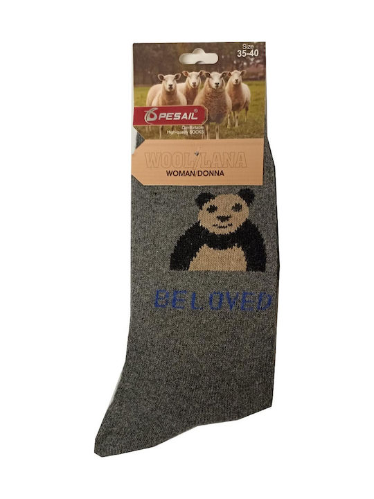 Pesail Women's Socks Black