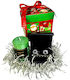 Secret Santa Package Scented Candle Cufflink Set Tie Pin In A Christmas Design Box