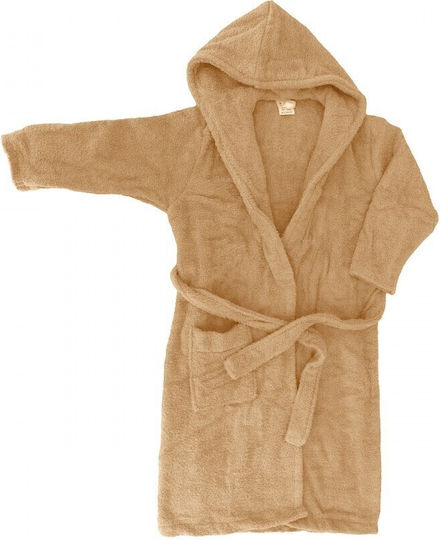 Belotex Halat de Baie pentru Copii Beige cu Glugă