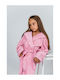 Belotex Kids Hooded Bathrobe Rose