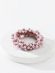 Scrunchy Millie Rosa Perlen 6,5cm Ac998 Hrd-ac998