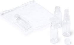 Σετ Μπουκάλια Ταξιδίου Τσαντάκι Pvc 19x19εκ Σετ Μπουκάλια Ταξιδίου Τσαντάκι Pvc 19x19εκ