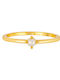 Excite-Fashion Ring made of Silver Gold Plated