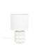Trio Lighting Table Lamp for Socket E27 with White Shade and Base