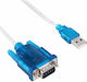 Usb To Rs-232 9-pin Db9 Serial Cable 80cm Sdcr800 Oem
