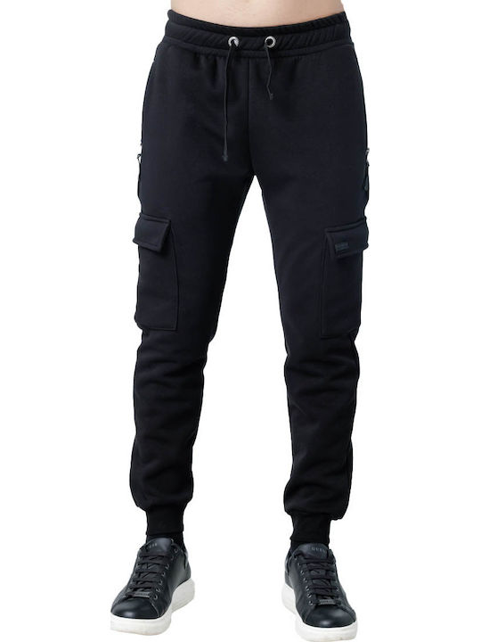 Paco & Co Cargo Tracksuit with Elastic Black