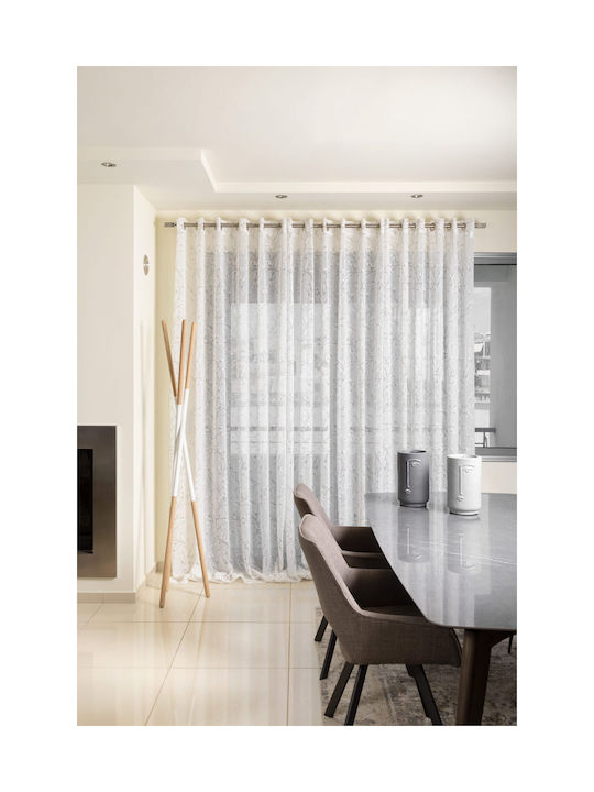 Mattex Window Curtain With Gray Grommets 200x280cm