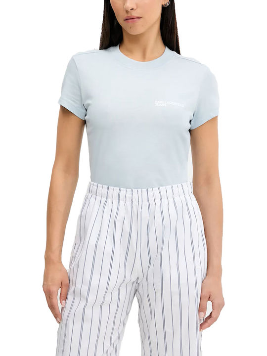 Karl Lagerfeld Karl Women's T-shirt Light Blue