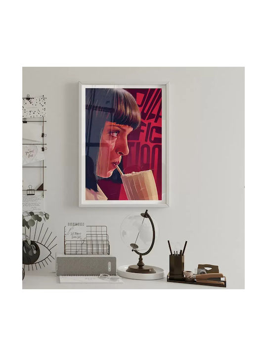Poster Pulp Fiction Mia Wallace Mv007 30cm X 40...