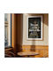 Quote Poster Let Me Overthink This Pst25196 50cm X 70cm Κορνίζα Σκούρο Φυσικό Ξύλου Καφέ