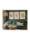 Poster Gallerie D Art Modern Amsterdam Art025 30cm X 40cm Κορνίζα Σκούρο Φυσικό Ξύλου Καφέ