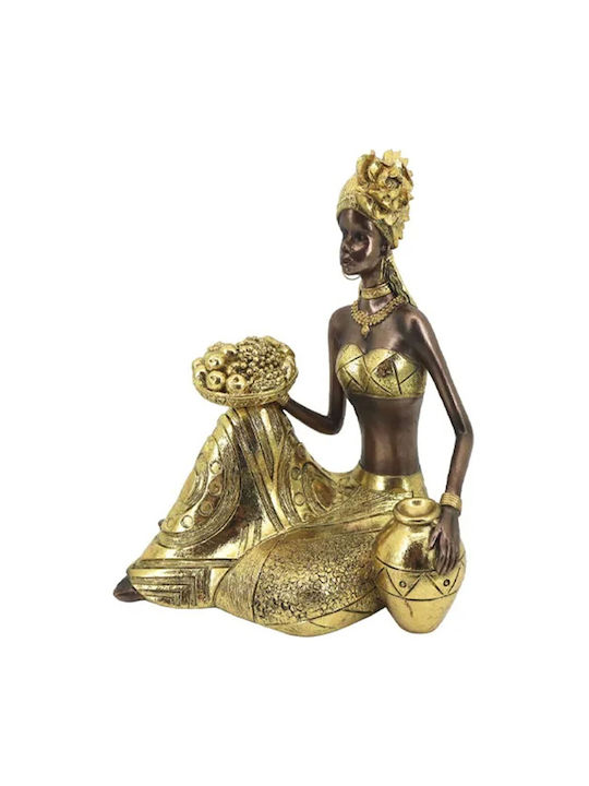 Marhome Decorative Figure Polyresin 15-50224 19x12.5x22.5cm 1pcs