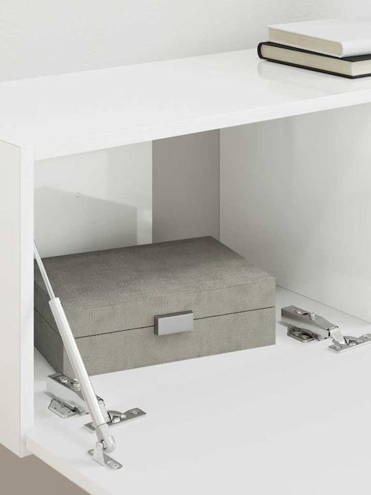 Shiny White TV Stand L60xD31xH29.5cm