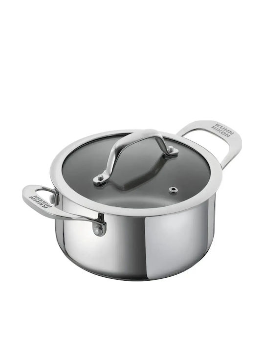 Kuhn Rikon Deep Stainless Steel Pot 1.5lt / 16cm