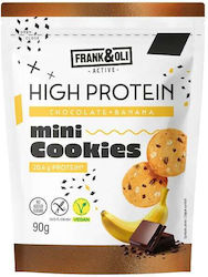 Frank&Oli Μπισκότα Πρωτεΐνης Βρώμης Χωρίς Ζάχαρη Vegan 90gr Frank&Oli Μπισκότα Πρωτεΐνης Βρώμης Χωρίς Ζάχαρη Vegan 90gr