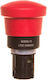 Powered Mushroom Button Red Detachable Plastic Ip69k Sirius Act 3su1000-1ha20-0aa0