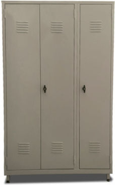 Трилистен Метален Галванизиран 120x50x190см