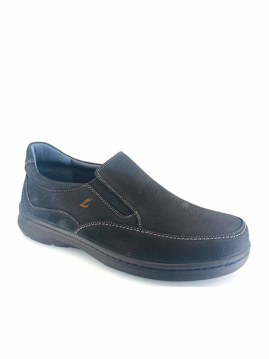 Men's Leather Casual Shoes Black