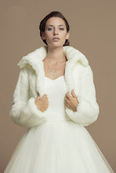 Sedinum Bride Women's Short Fur Ivory - Cream