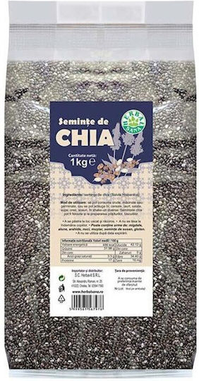 Semințe De Chia 1000 Grame Herbal Sana Herbavit