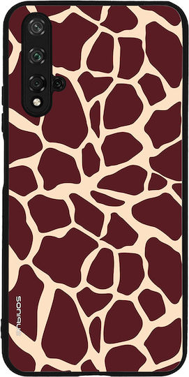 Husă Sonique Animal Print Series Honor 20 Nova 5t Giraffe 03