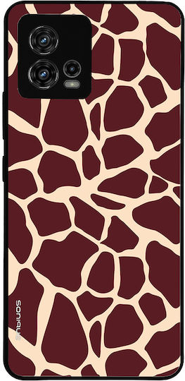 Калъф Sonique Animal Print Series Motorla Moto G72 Жираф 03